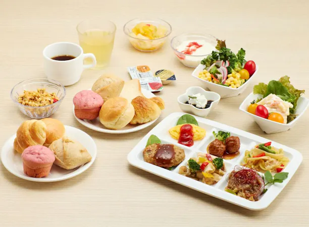 洋食盛り付けイメージ