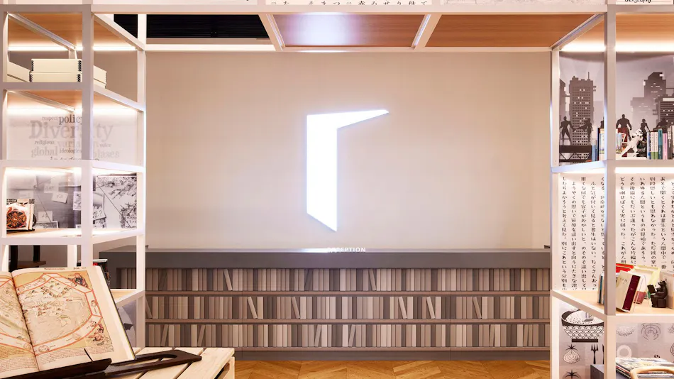 IN THE LIBRARY hotel and books TOKOROZAWA