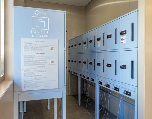 セルフロッカー（40台_宿泊者専用無料）