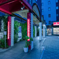 ทางเข้าโรงแรม