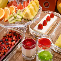 บุฟเฟ่ต์อาหารเช้าที่ Edelweiss