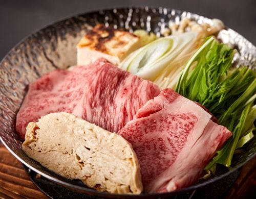 *郷会席：栃木和牛のすき焼き（イメージ）