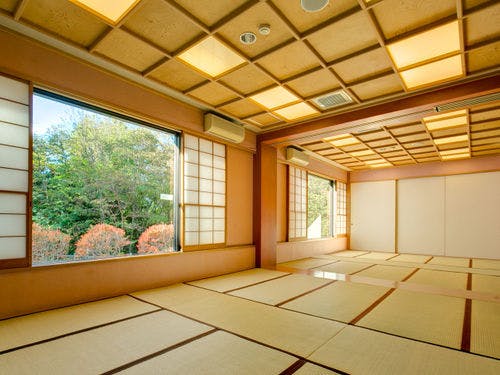 和室25畳（間仕切りした場合）