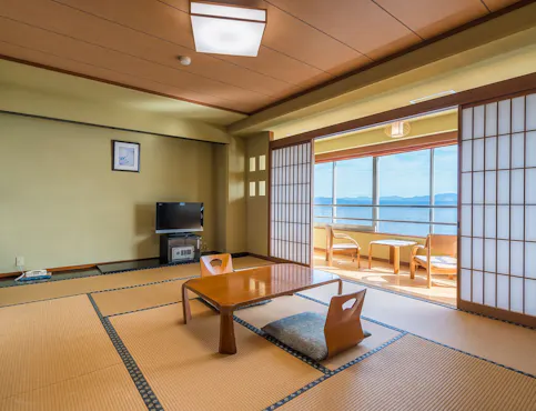 ห้องพักสไตล์ญี่ปุ่นติดทะเล
