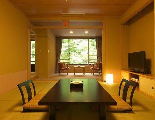 別邸六花2階半露天風呂付き和室「八汐」