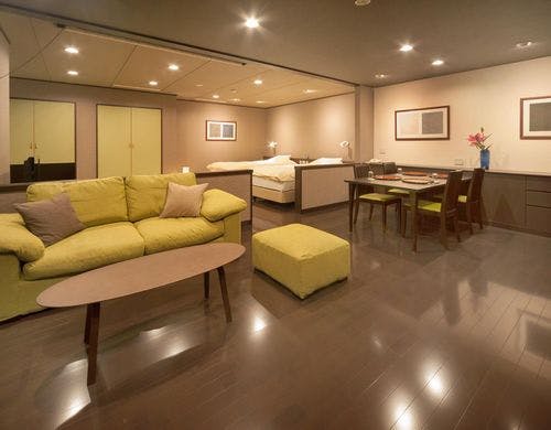 本館露天風呂付き和洋室「風かおり」