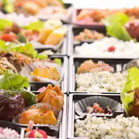 ข้าวกล่องของ 'sana awaji' ที่ได้รับความนิยมในท้องถิ่น