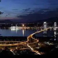 Pemandangan malam Muroran