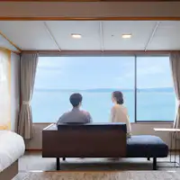 ห้องซูพีเรียร์แบบญี่ปุ่นและตะวันตก เตียงคู่ พร้อมอ่างอาบน้ำในตัว