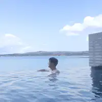 บ่อออนเซ็นกลางแจ้งแบบอินฟินิตี้ (สำหรับผู้ชาย)