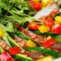 คาร์ปาชโช่ปลาหมึกยักษ์