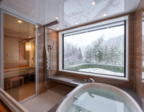 囲炉裏付きビューバス客室1