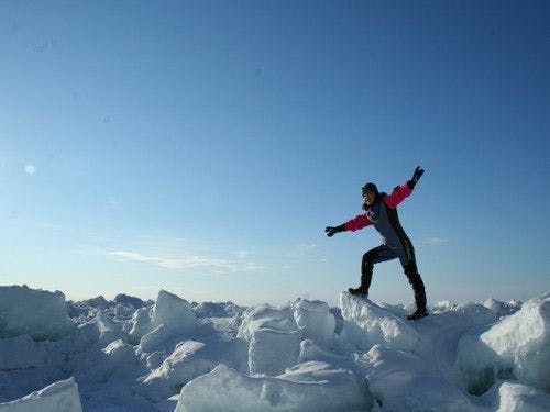 [การท่องเที่ยว] ภาพตัวอย่างการเดินบนธารน้ำแข็ง