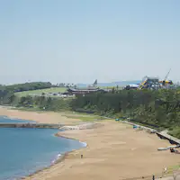 เดินเพียง 1 นาทีจากเรียวกัง! หาดฮามาจิ