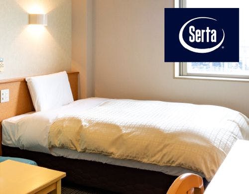 全米トップクラスのサータ社製ベッドを設置