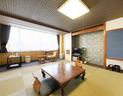 【愛犬と泊まれる和室】