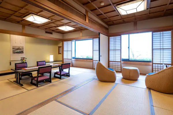 Bilik gaya Jepun dua ruang