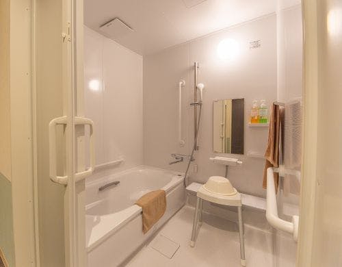 バリアフリーツインのバスルーム