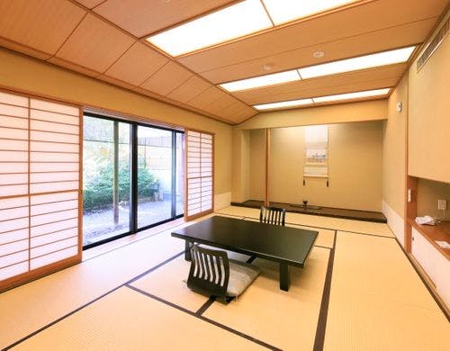 【坪庭付和室】