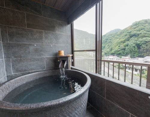 客室露天風呂