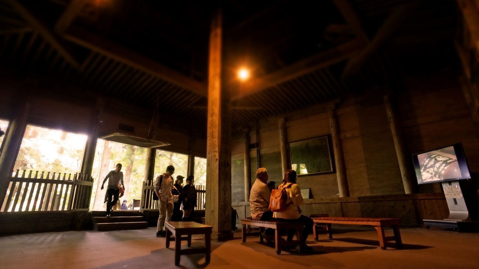 【วัดชูซนจิ｜อาคารคลุมเก่า】