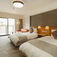 ห้องพักแบบตะวันตกเตียงคู่