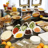 ตัวอย่างบุฟเฟ่ต์อาหารเช้า