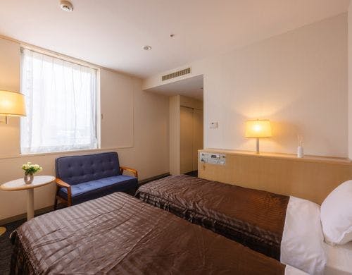 *ツインベッドルーム