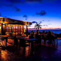 레스토랑에서의 전망