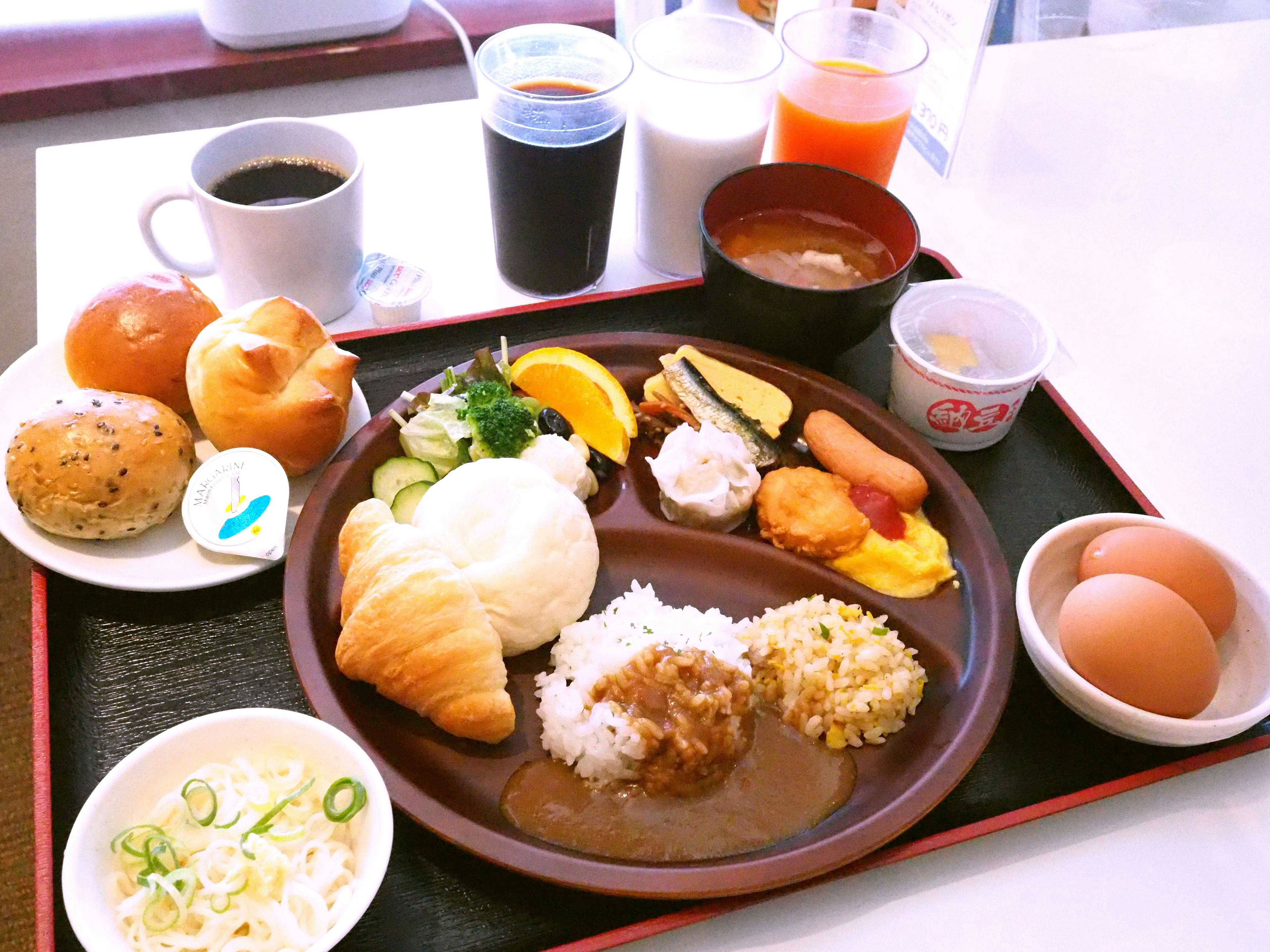 บุฟเฟ่ต์อาหารเช้า (ตัวอย่างการจัดวาง)