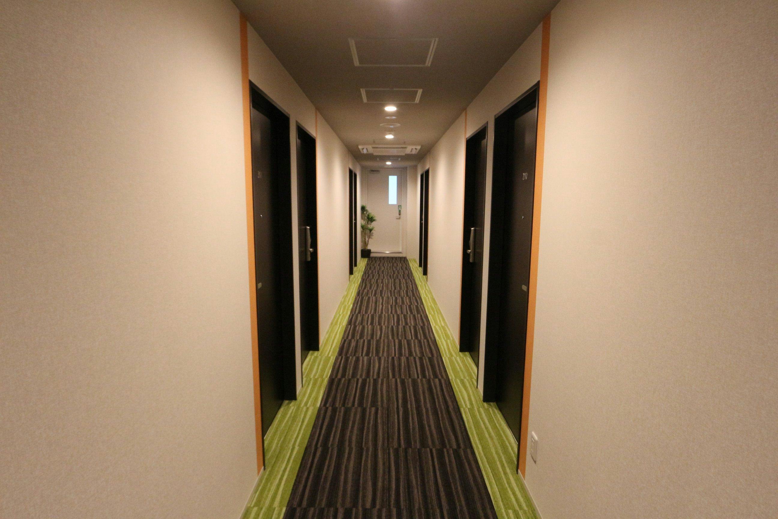 ทางเดินห้องพัก