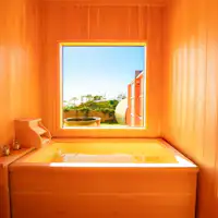 Tab mandi yang diperbuat daripada satu pokok Sawara.