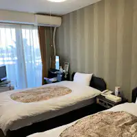 ห้องพักแบบตะวันตกเตียงคู่