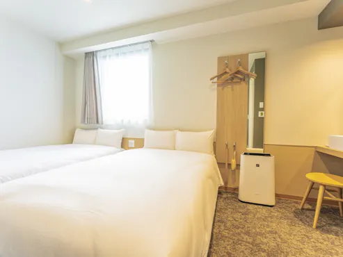 【ปลอดบุหรี่】ห้องเตียงคู่ อาคารทาวเวอร์