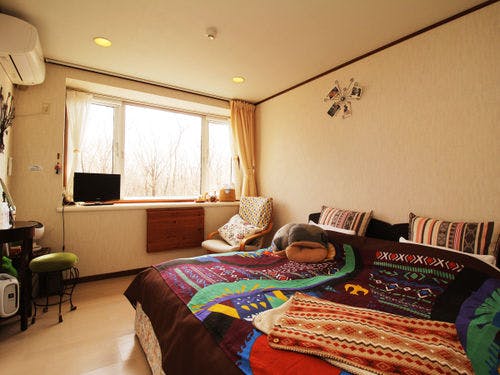 ツイン202＿北欧アジア風な室内