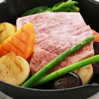 อาหารเย็น _ เนื้อโทจิกิส่วนซี่โครง! ส่วนที่ดีที่สุด