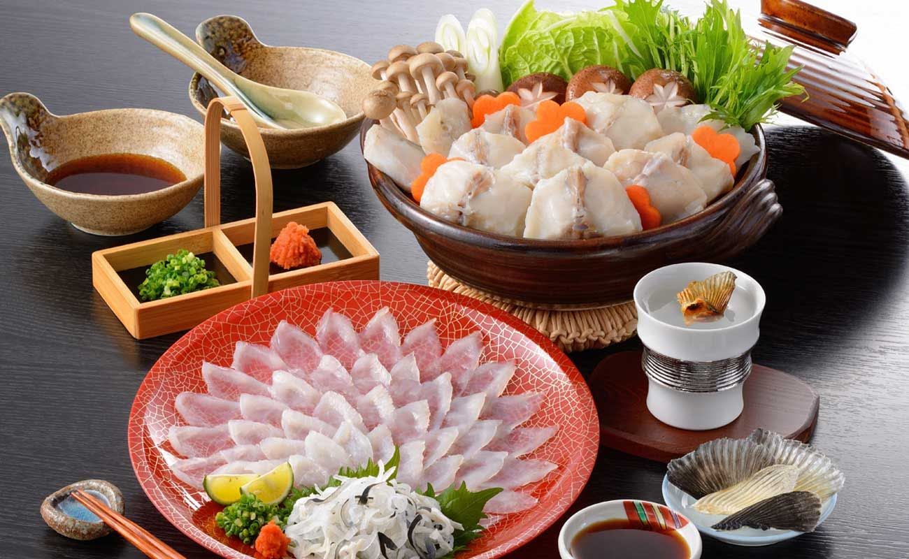 แผนชุดอาหารปลาปักเป้า 6 รายการของ Hidaka Shokuhin