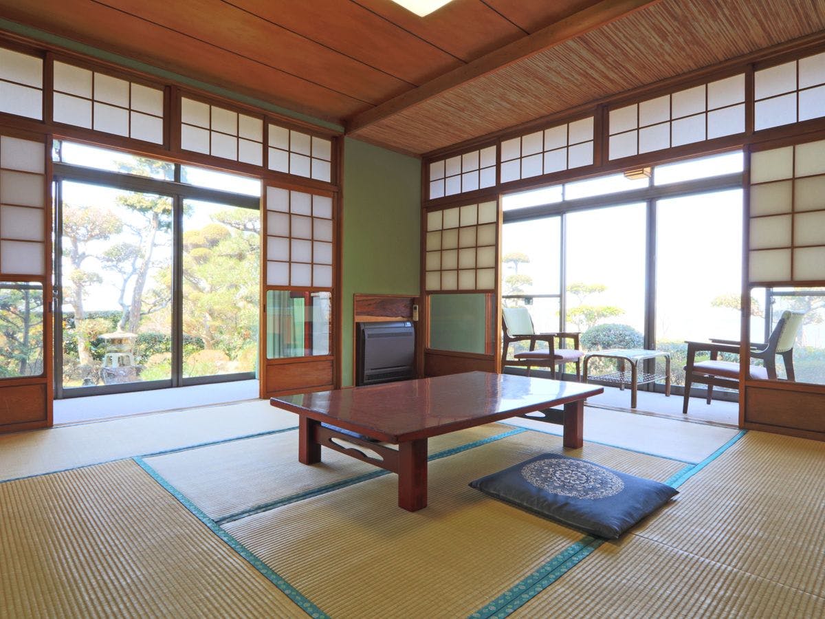 【8疊和室】悠閒地欣賞庭園景色