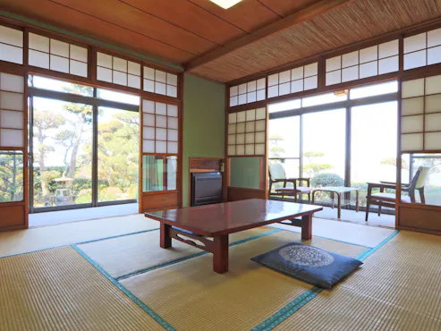 【8疊和室】悠閒地欣賞庭園景色