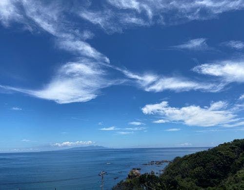 太平洋を眺めながらテラスでＢＢＱも受付。