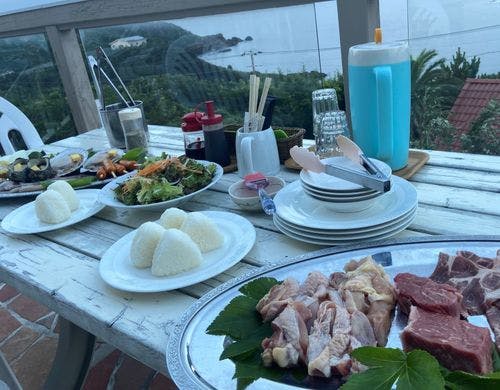 レストランテラスにて一日限定２組まで