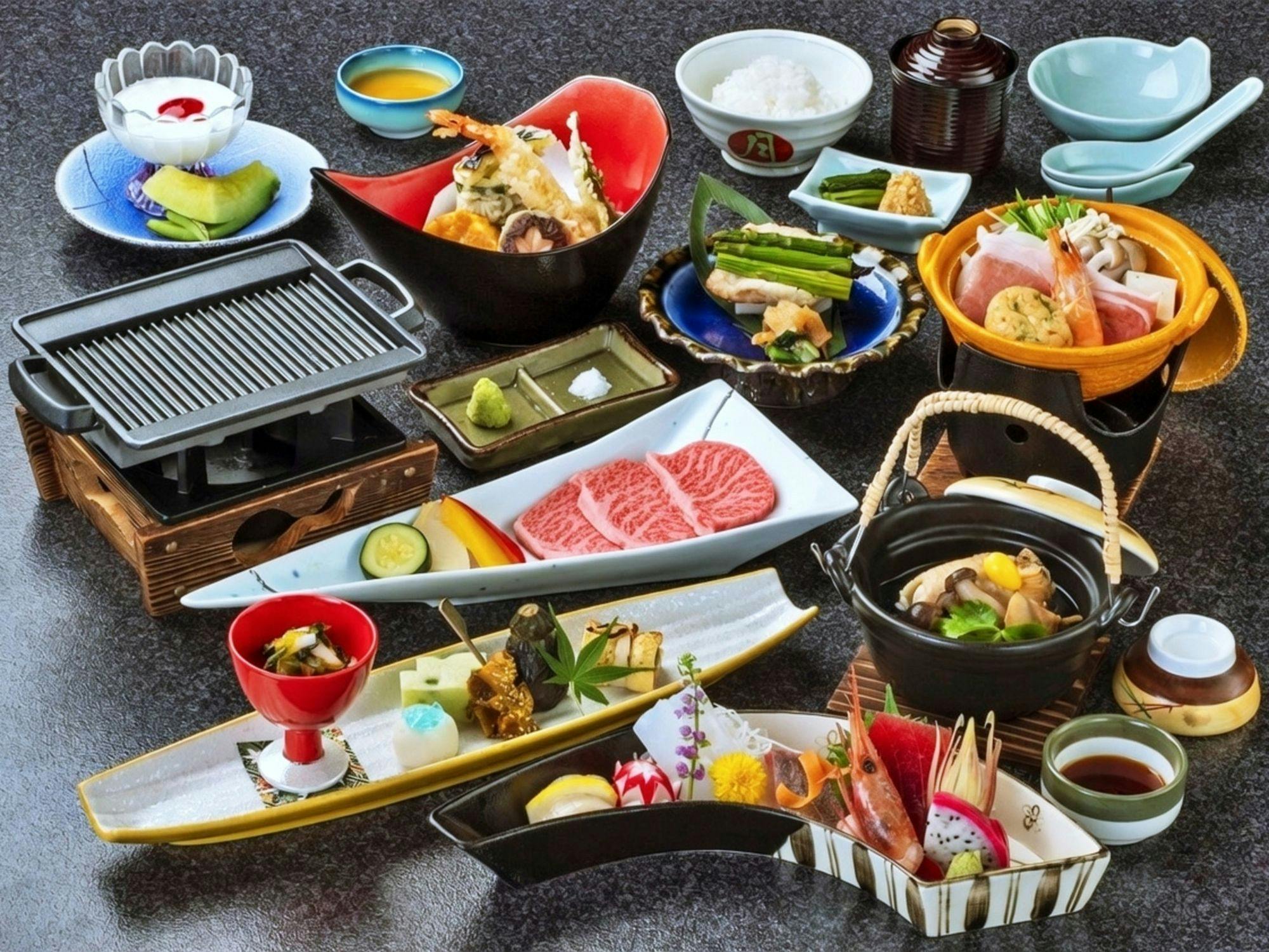 Rencana Kaseki Standar Gambar Hidangan