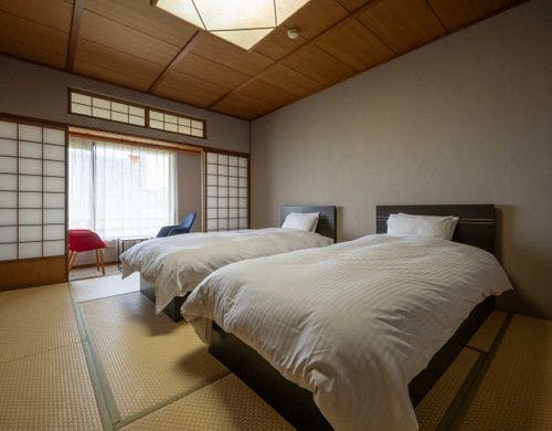 客室一例｜泰平　和室ツイン　禁煙