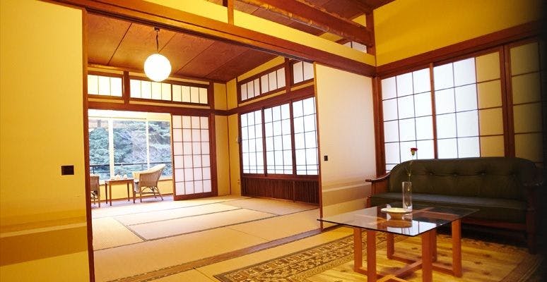 和室9疊＋12疊的房間