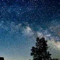 ท้องฟ้าที่เต็มไปด้วยดวงดาวสวยงามมาก (※ภาพ)