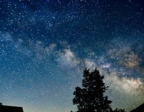 星空がとても綺麗です。（※イメージ）