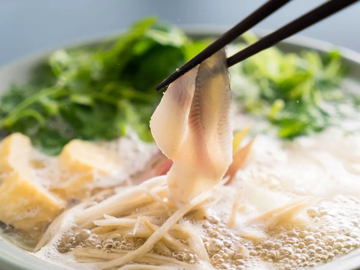 [Ayu Fish Shabu-Shabu (Example)]