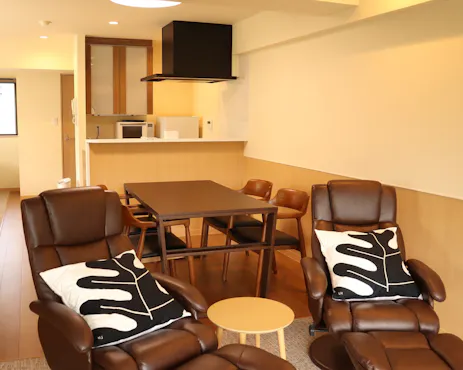 ห้องพักประเภท C - ห้องนั่งเล่น