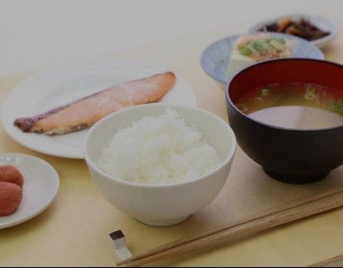 朝食一例（和食）