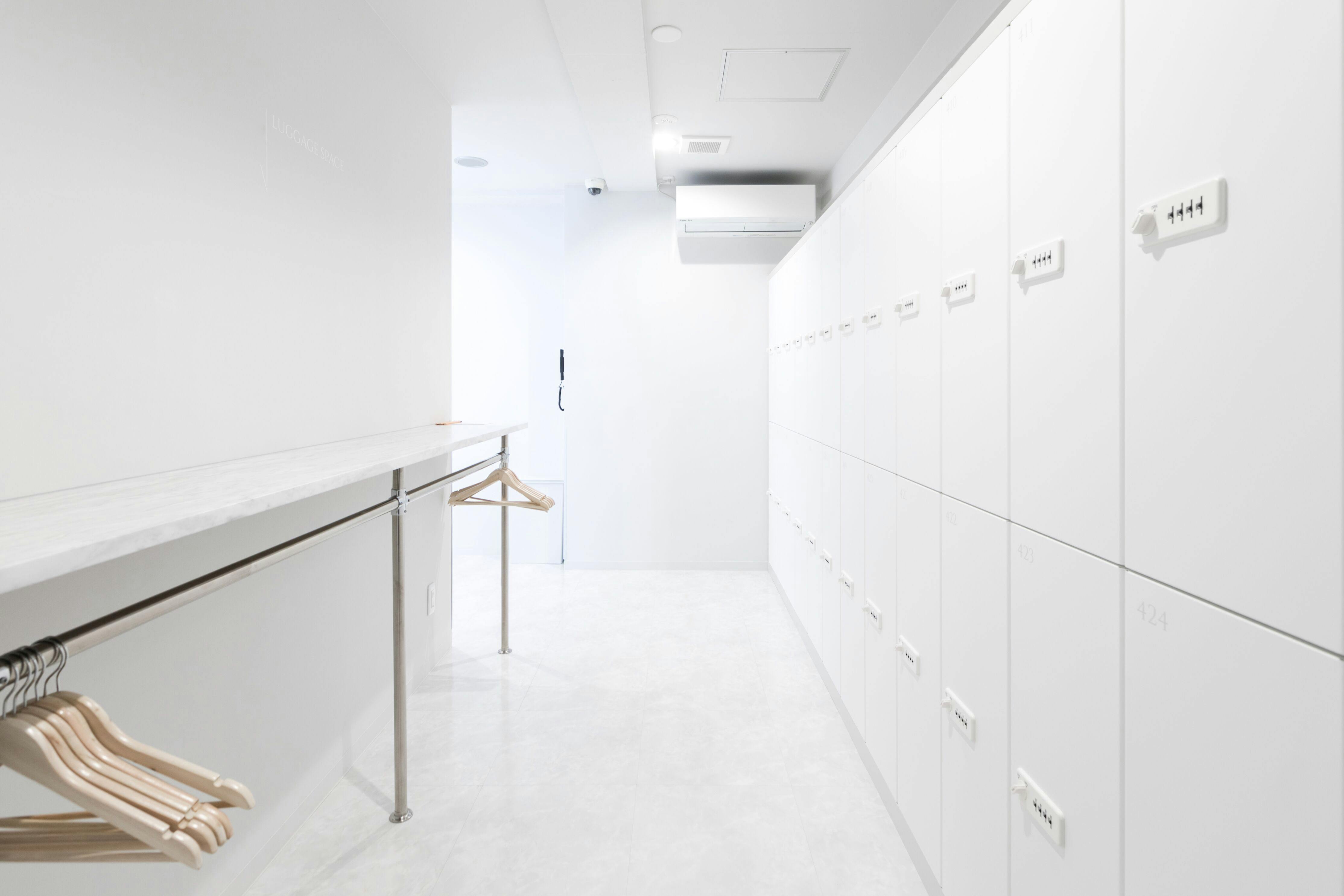 พื้นที่ล็อกเกอร์ของโรงแรม TSUKIMI